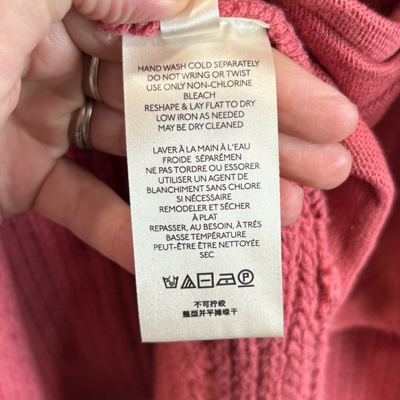 Free People Pink Knit Cardigan - Picture 8 of 10